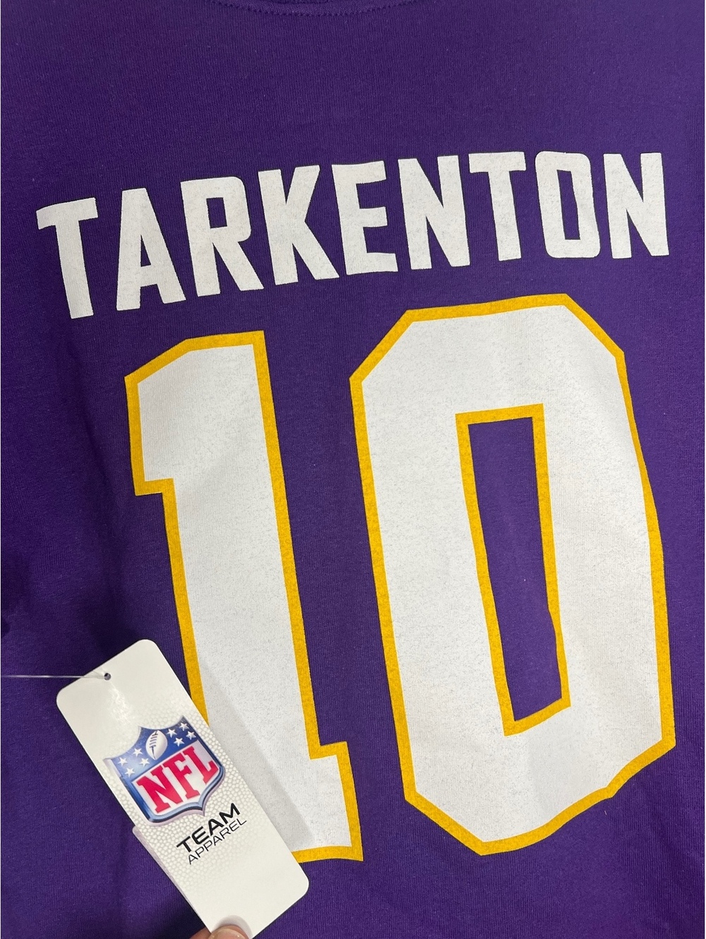 NFL Minnesota Vikings Fran Tarkenton hall of fame men’s S t shirt